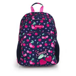 Gabol School Backpack  1 Parts Sweet 31x41x16cm#237506/2026 Navy Blue.
