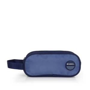 Gabol School Pencil Case 3 Parts Whisper 22x9x9cm #238111/2026 Navy Blue.
