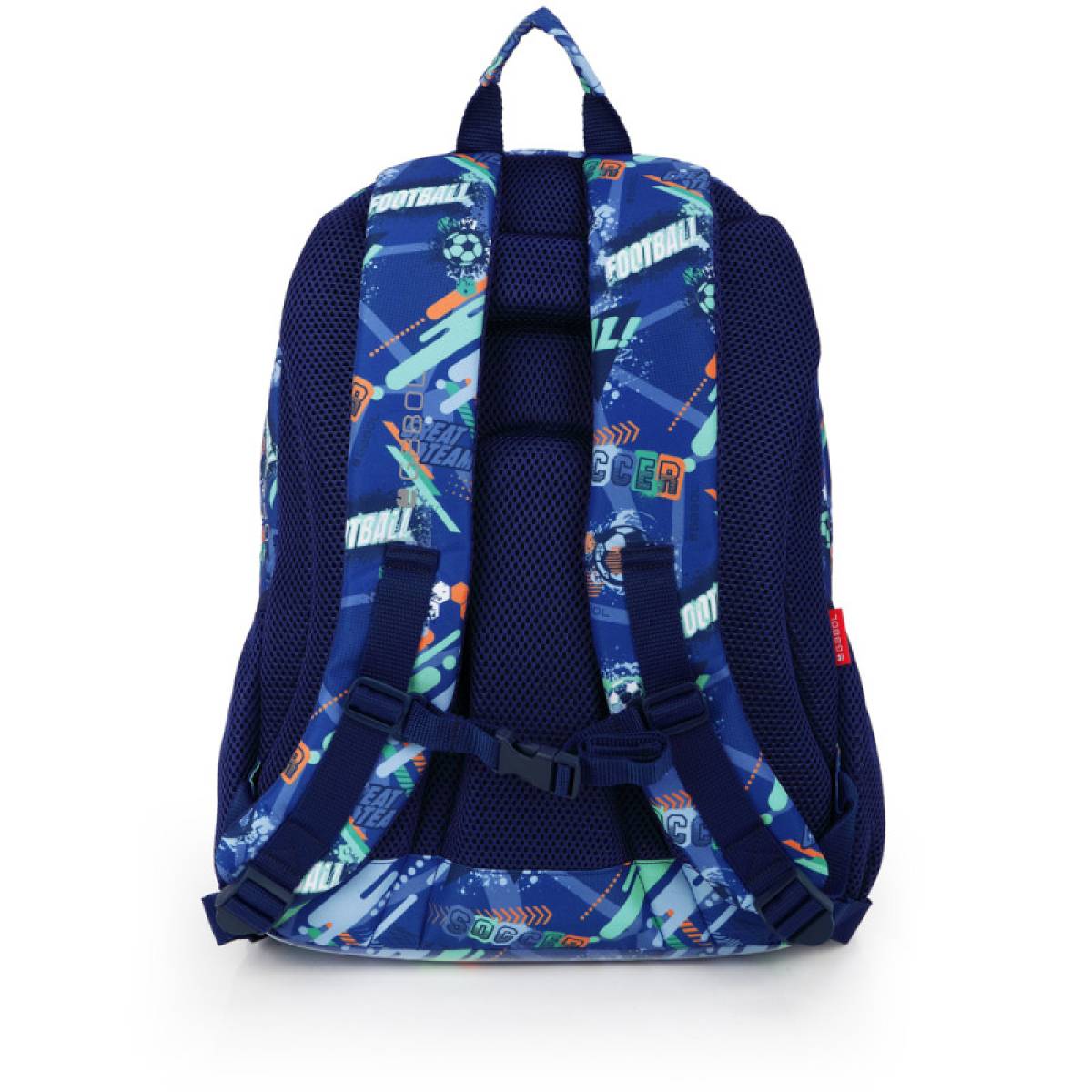 Gabol School Backpack 3 Parts Crew 32x44x18cm#238440/2026 Blue.
