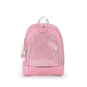 Gabol School Backpack Small 1 Parts Glam 27x34x12cm#237628/2026 Pink.