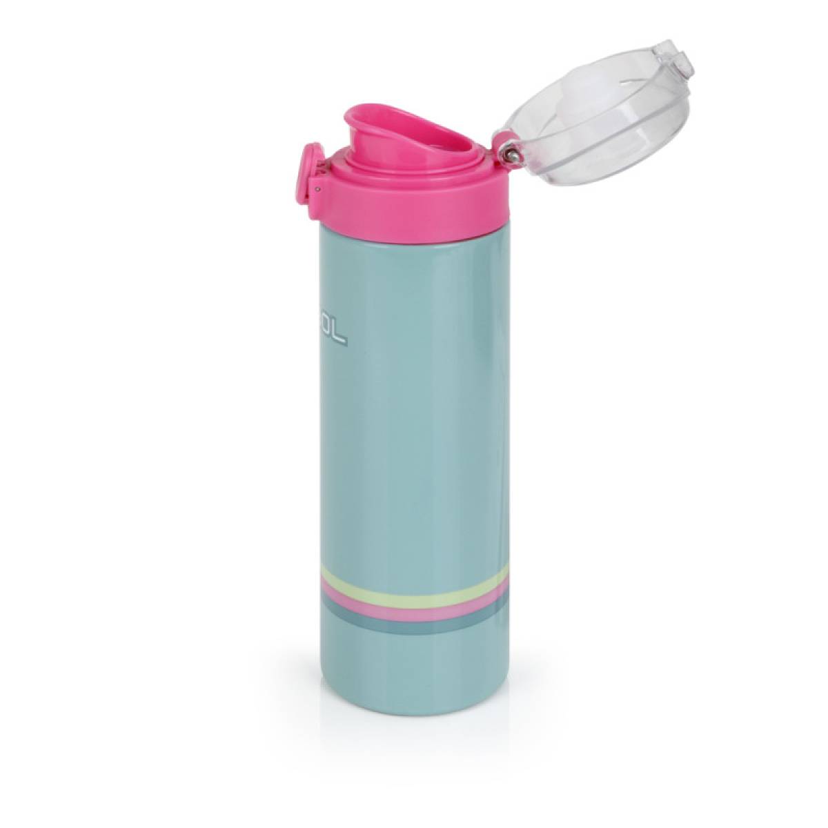 Gabol School Stainless Steel Bottle Whisper 6.5x22.5x6.5cm 600ml #238152/2026 Mint Green.