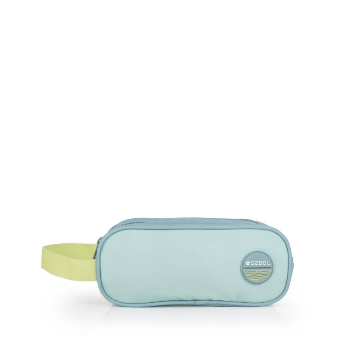Gabol School Pencil Case 3 Parts Whisper 22x9x9cm #238111/2026 Mint Green.