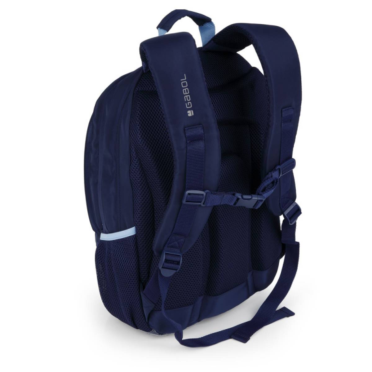 Gabol School Backpack 3 Parts Whisper 32x44x18cm #238140-046 Navy Blue