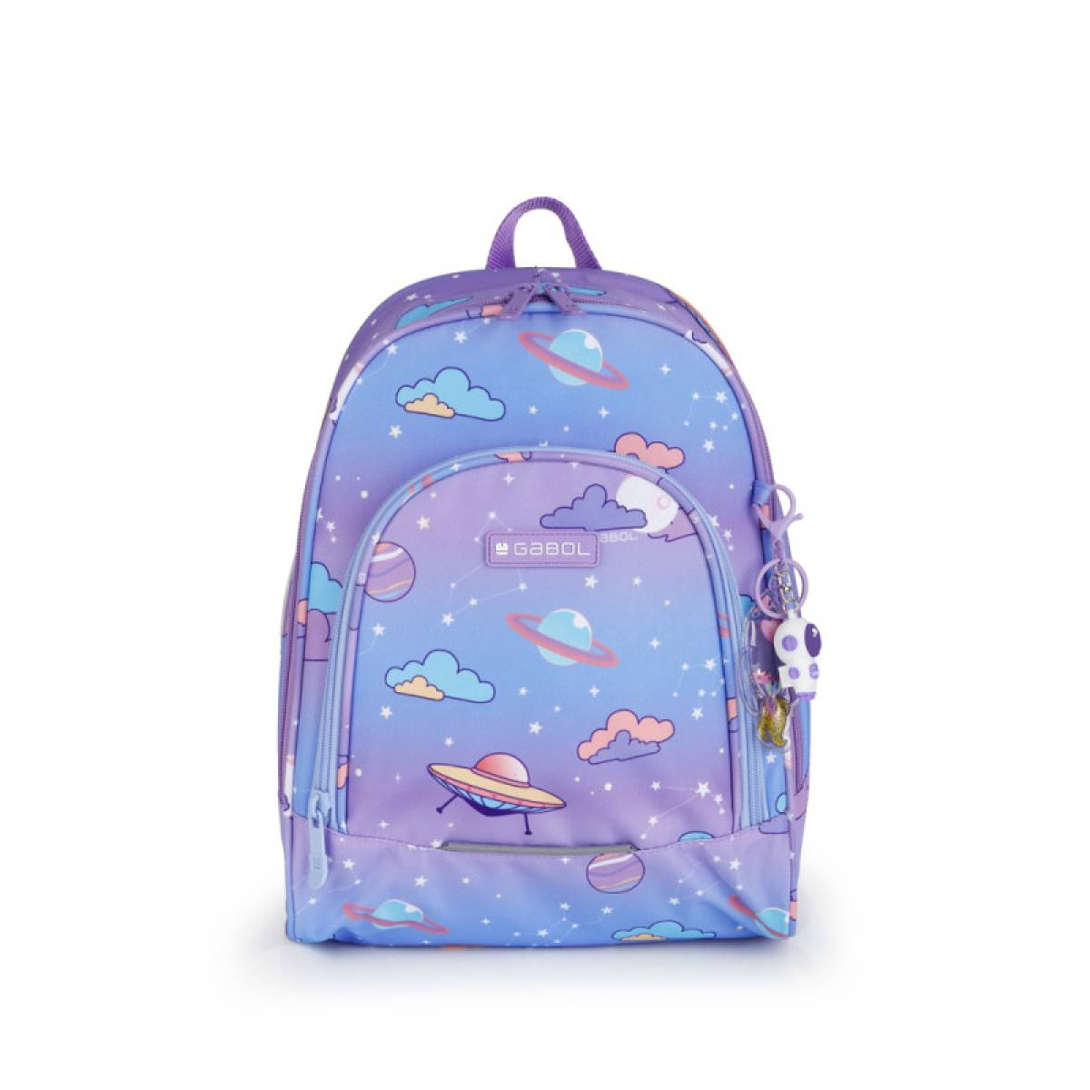 Gabol School Backpack Small 1 Parts Cosmos 27x34x12cm#237428/2026 Light Purple.