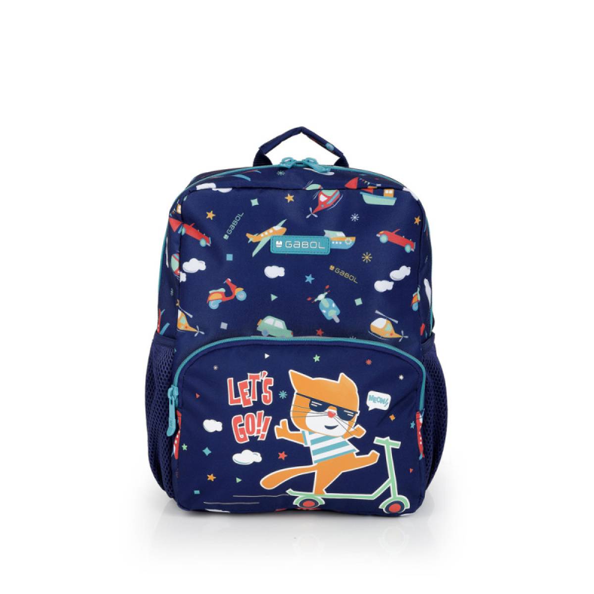 Gabol School Small Backpack 1 Parts Speedy 25x33x12cm#238221/2026 Navy Blue