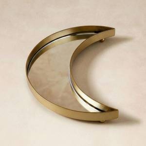 Karaca Home sema Snack Bowl Gold (22x14x2.8cm), Kar-8683650439523