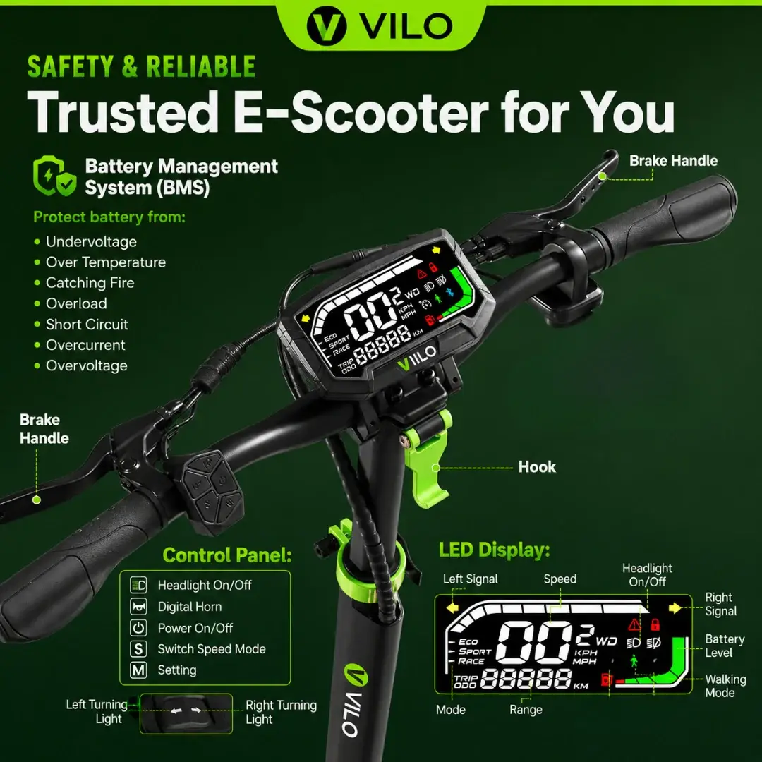 Vilo D2 Pro Electric Scooter 800W