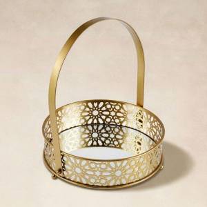 Karaca Home Sema Serving Tray Gold, Kar-8683650439561