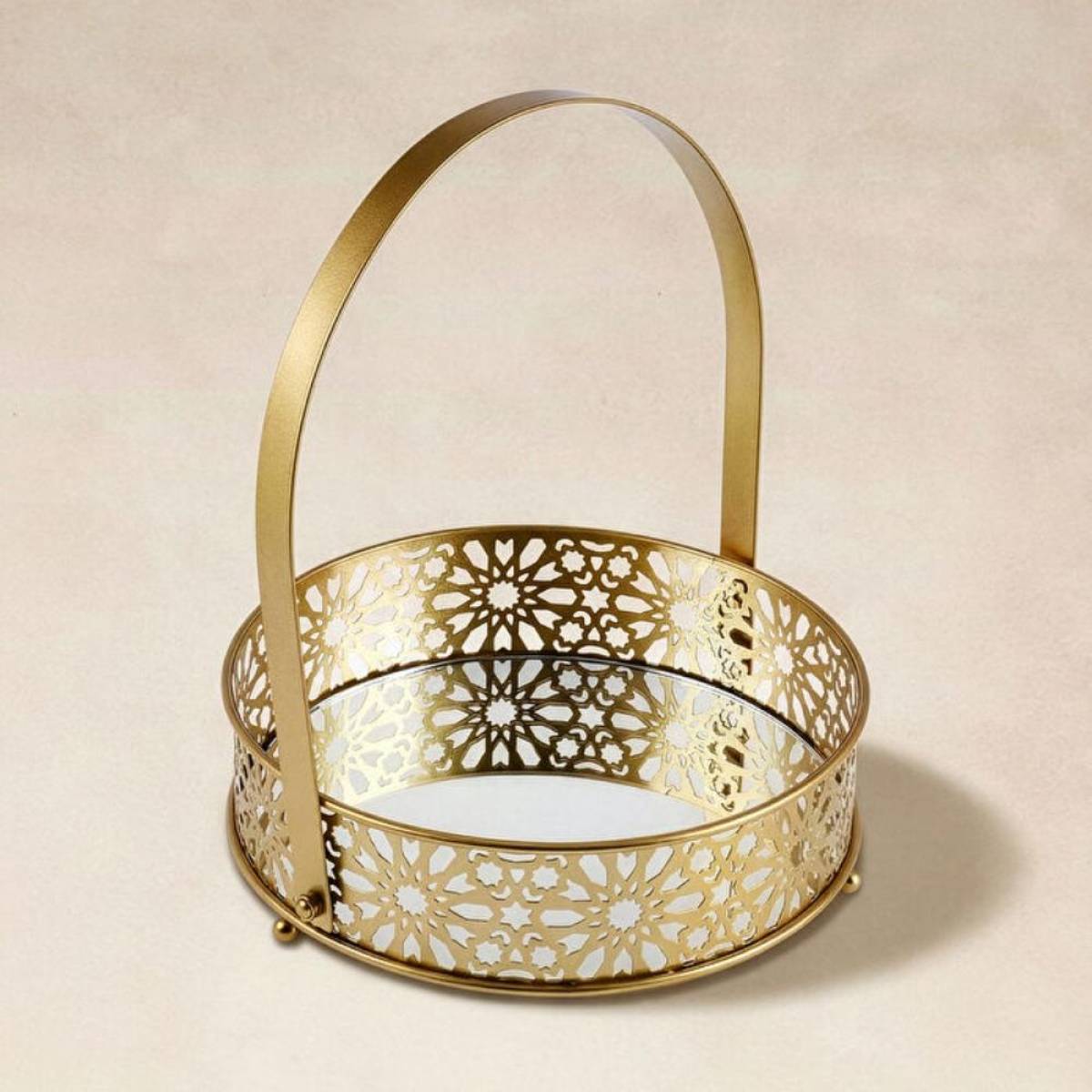 Karaca Home Sema Serving Tray Gold, Kar-8683650439561