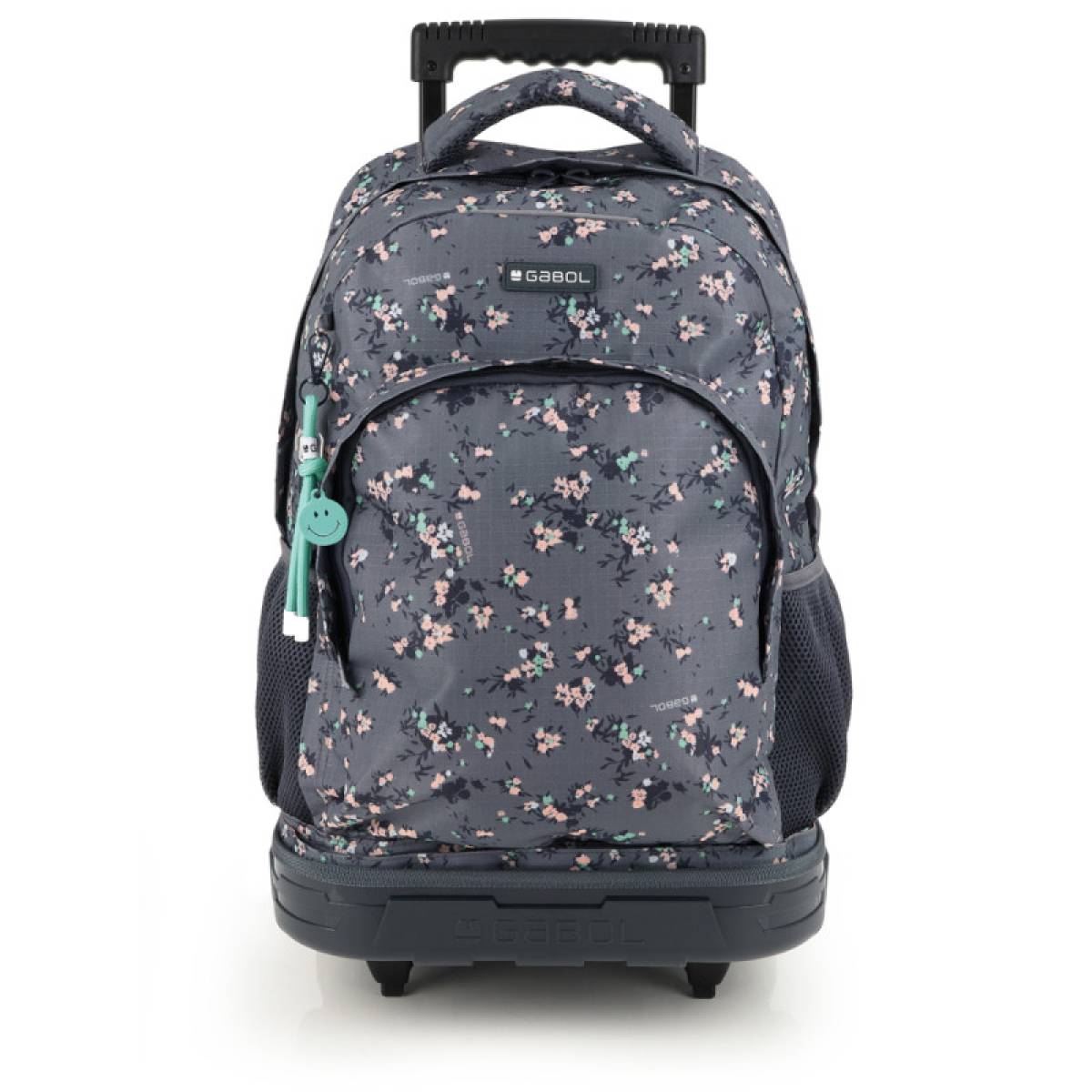 Gabol School Detachable Trolley Backpack Secret 34x46x20cm#238084/2026 Grey.