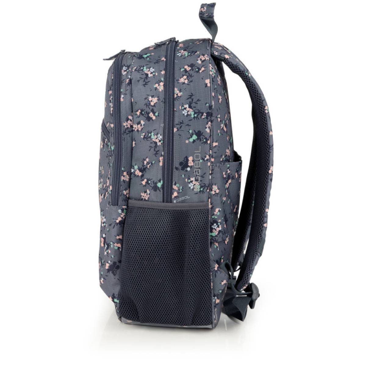 Gabol School Backpack 2 Parts Secret 34x46x20cm#238096/2026 Grey.