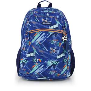 Gabol School Backpack 2 Parts Crew 34 X 46 X 20 Cm#238496/2026 Blue.