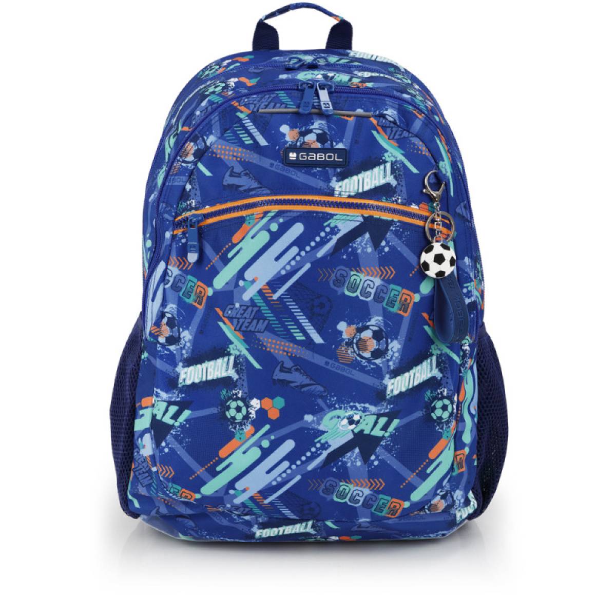 Gabol School Backpack 2 Parts Crew 34 X 46 X 20 Cm#238496/2026 Blue.