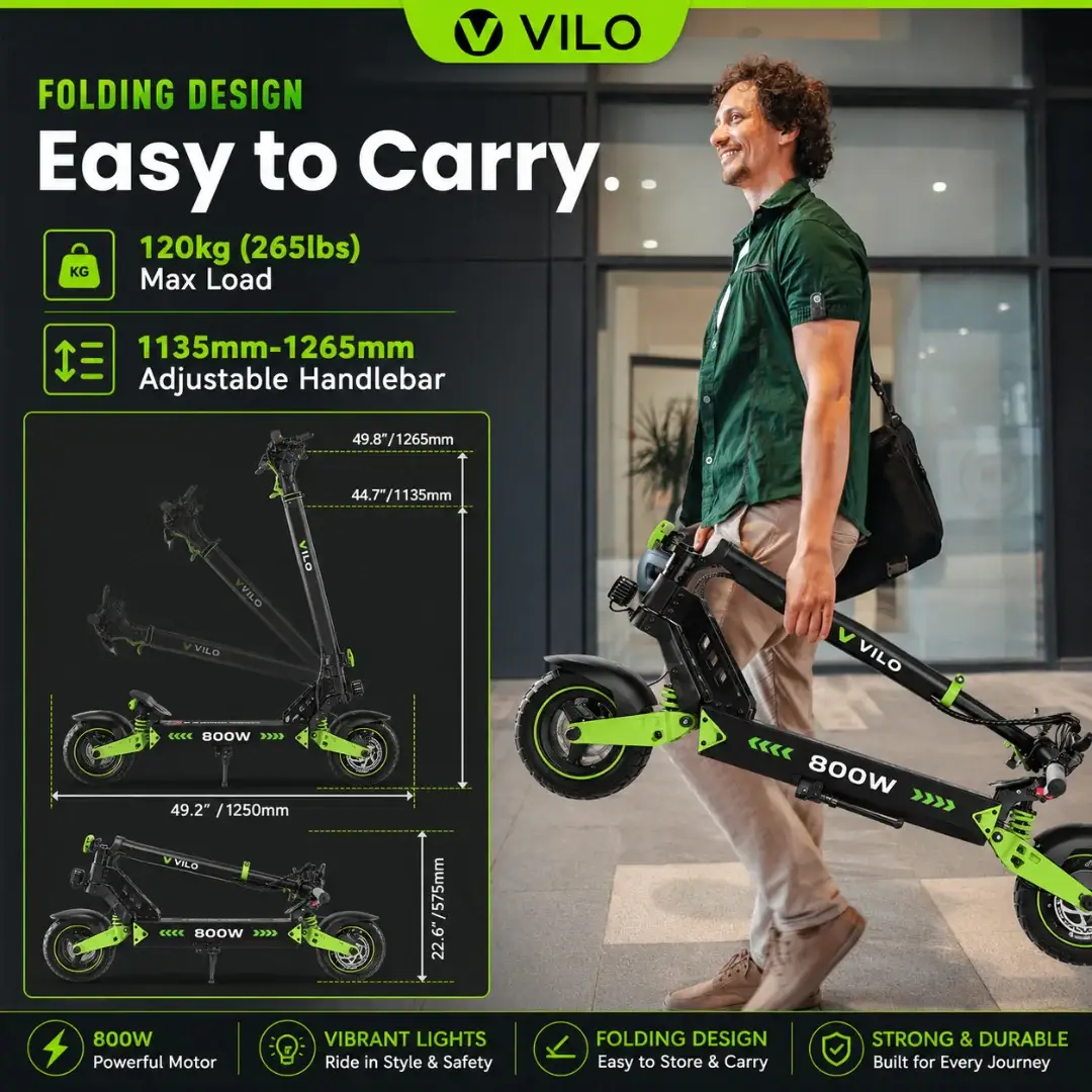 Vilo D2 Pro Electric Scooter 800W