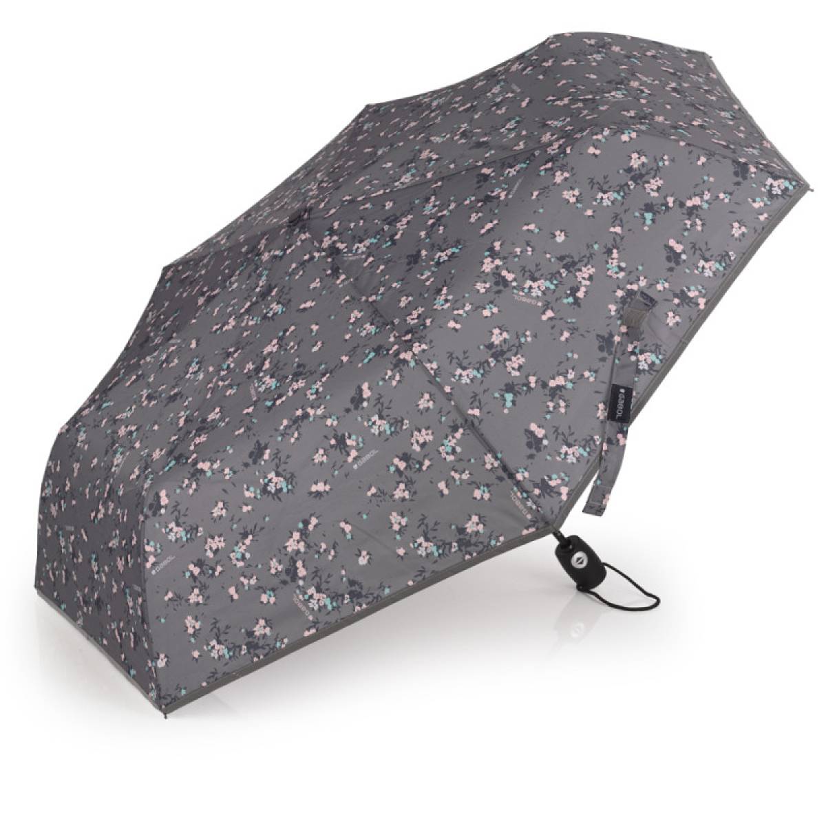 Gabol School Foldable Umbrella 52x1x1 Cm- Secret 238064/2026 Grey