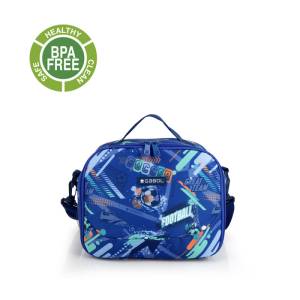 Gabol School Thermal Lunch Bag 1 Parts Crew 23x18x14cm#238473/2026 Blue.