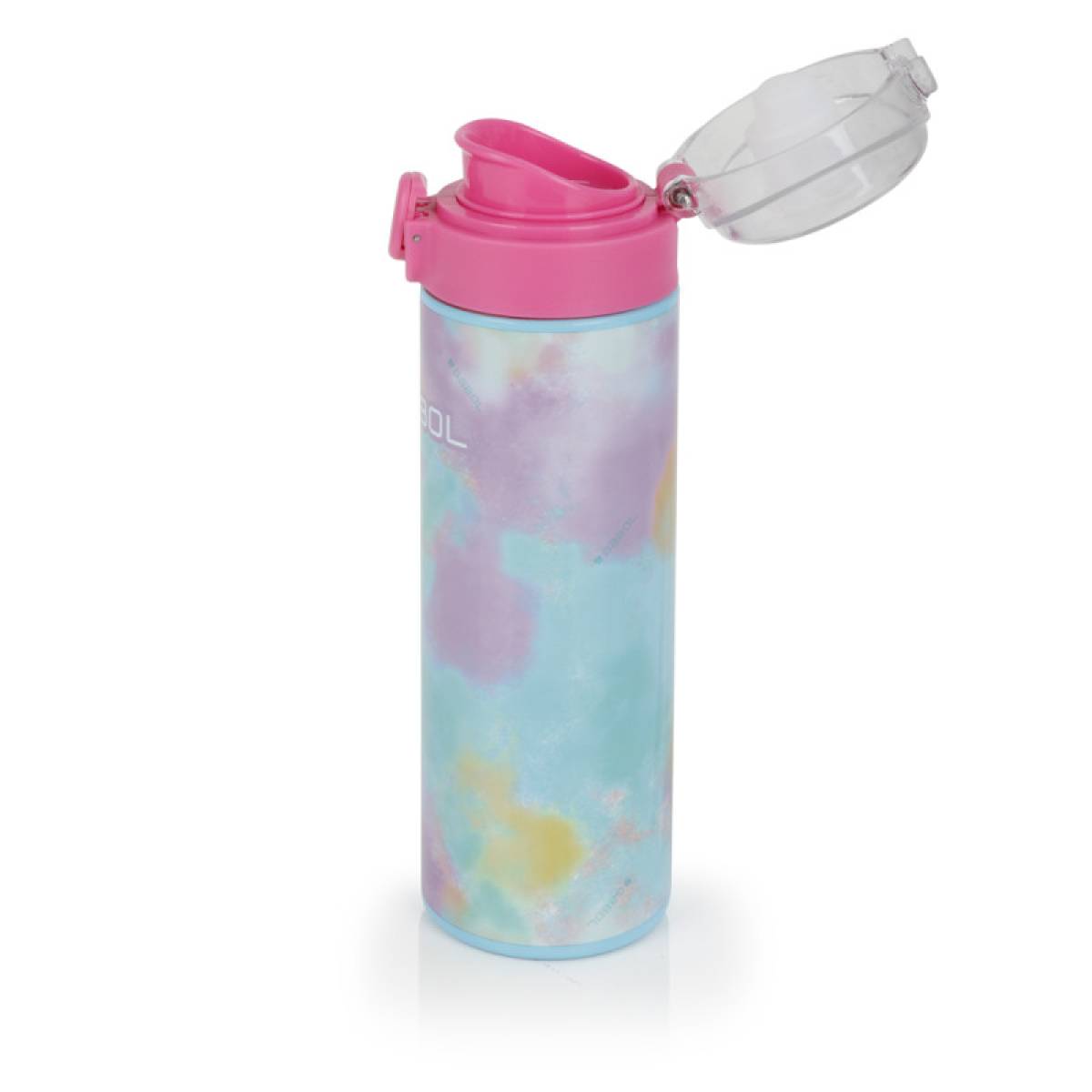 Gabol School Stainless Steel Bottle Mystic 6.5x22.5x6.5cm 600ml#237952/2026 Sky Blue.