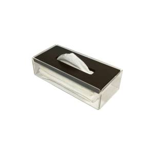 plexi Wooden Tissue Box