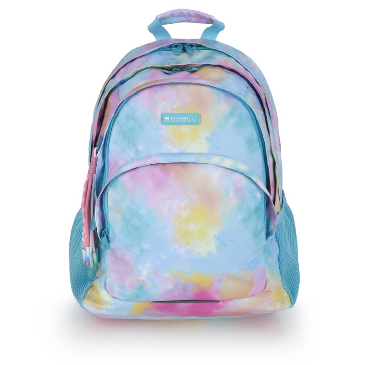 Gabol School Backpack 3 Parts Mystic 32x44x18cm#237940/2026 Sky Blue.