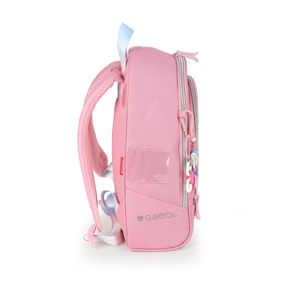 Gabol School Backpack Small 1 Parts Glam 27x34x12cm#237628/2026 Pink.