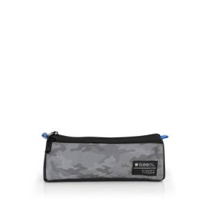 Gabol School Pencil Case 3 Parts Soul 22x7x7cm#238809/2026 Black-grey.
