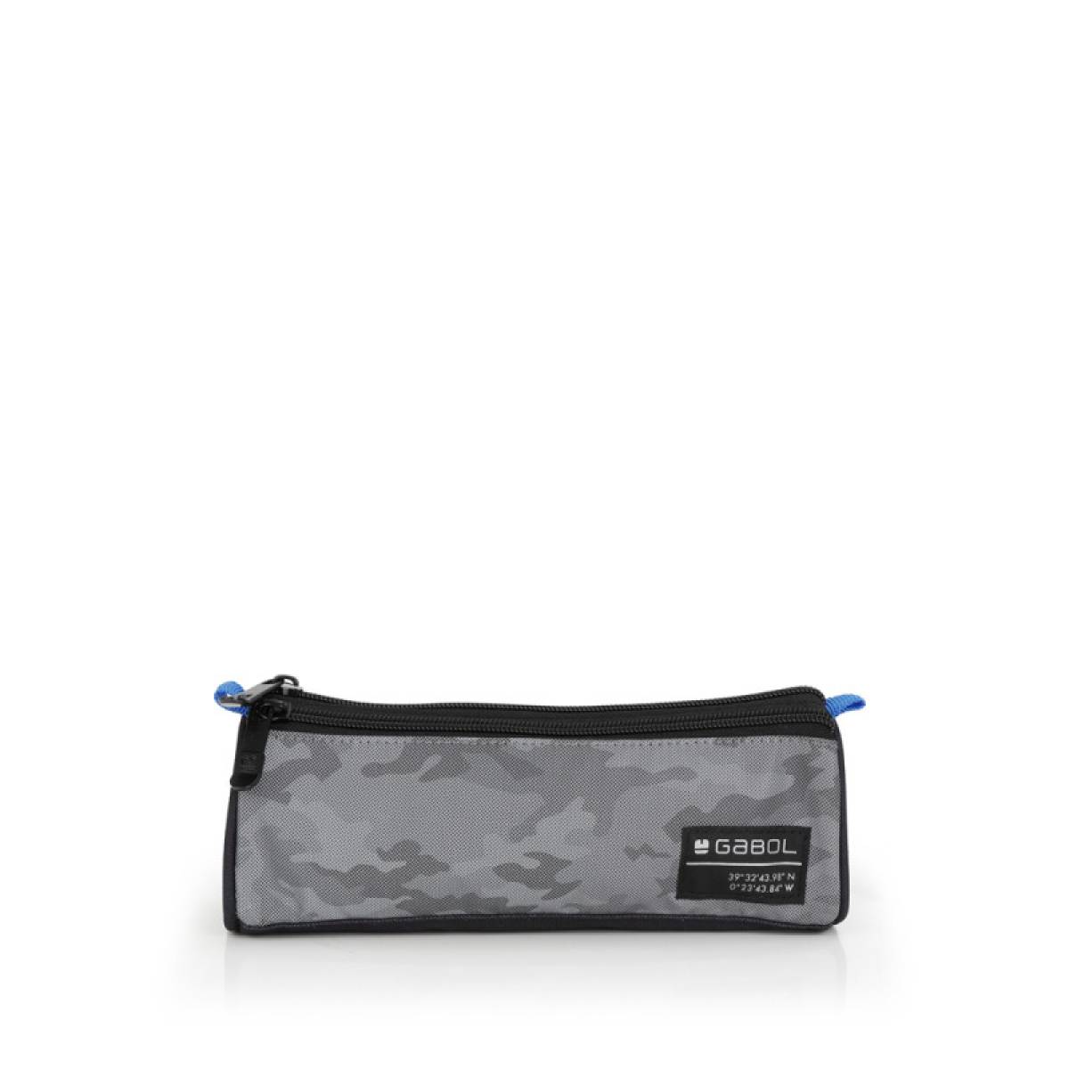 Gabol School Pencil Case 3 Parts Soul 22x7x7cm#238809/2026 Black-grey.