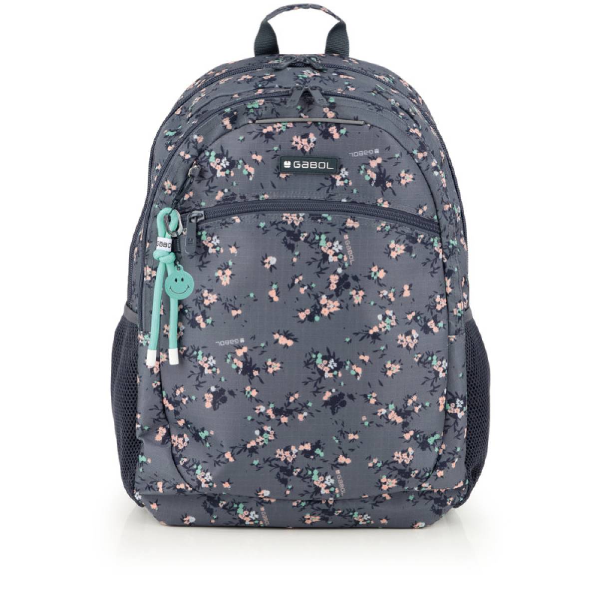 Gabol School Backpack 2 Parts Secret 34x46x20cm#238096/2026 Grey.
