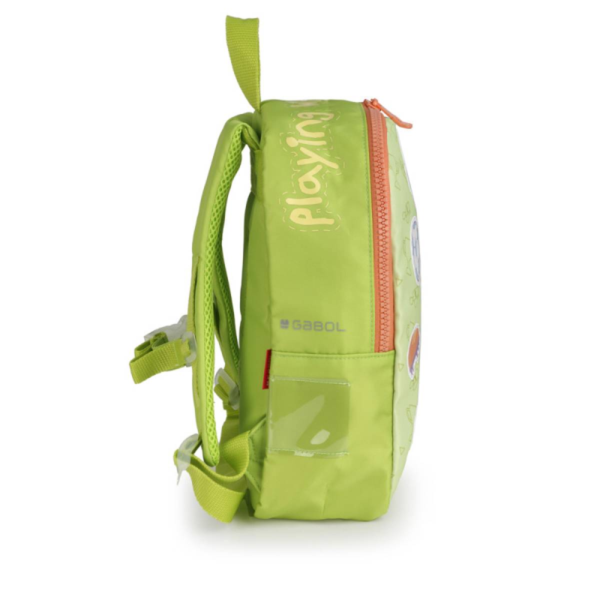 Gabol School Backpack Small 1 Part Andy Staff 25x31x11cm#237362/2026 Green.