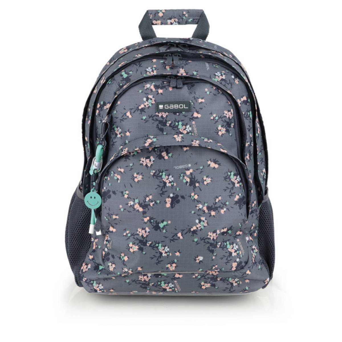 Gabol School Backpack 3 Parts Secret 32x44x18cm#238040/2026 Grey.