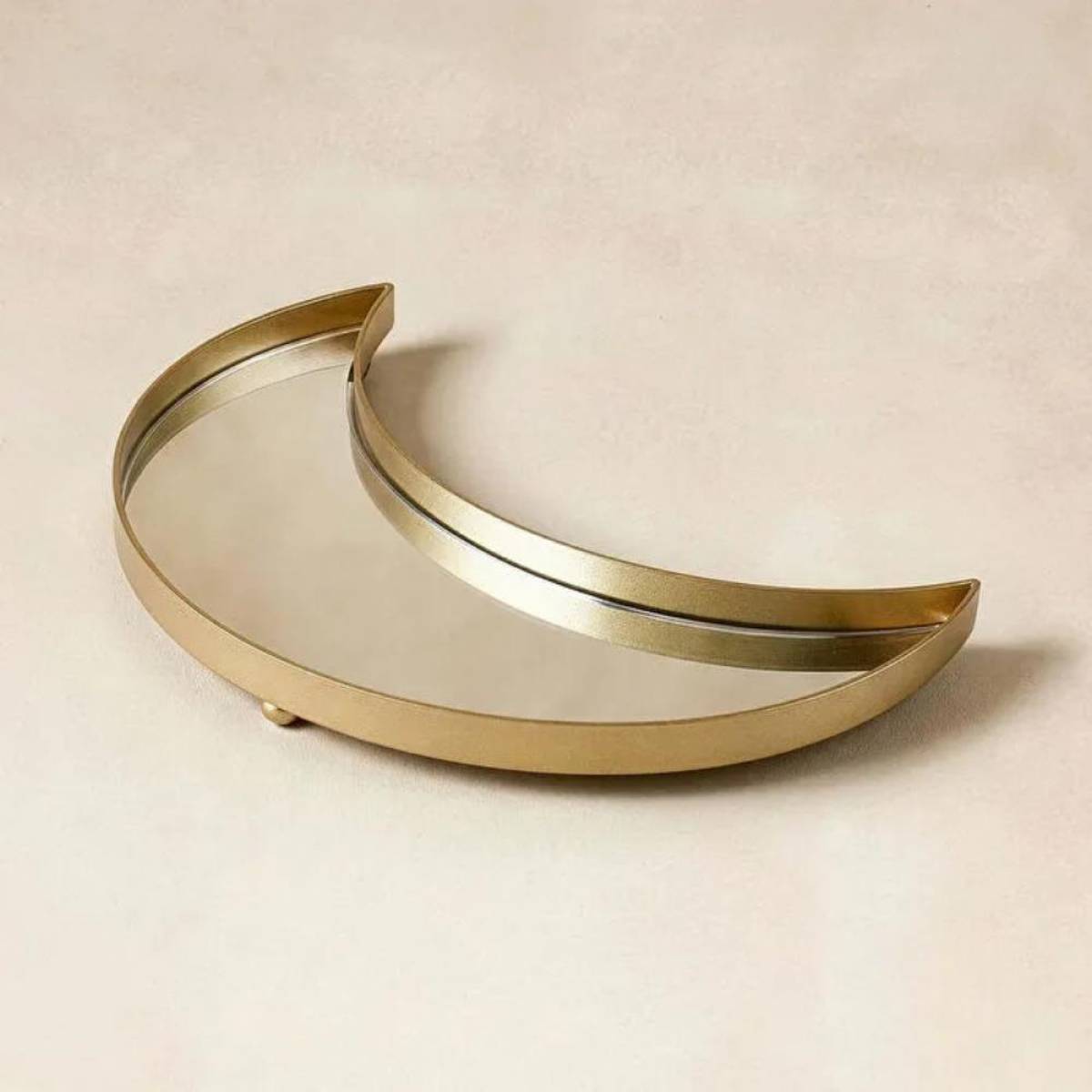 Karaca Home Sema Snack Bowl Gold (25.5x18x2.8cm), Kar-8683650439516