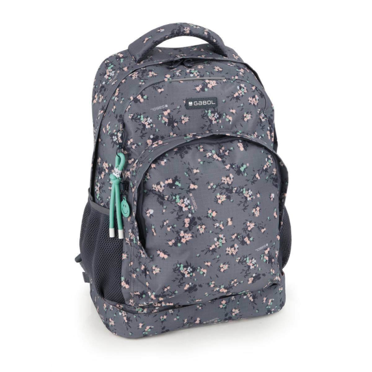 Gabol School Detachable Trolley Backpack Secret 34x46x20cm#238084/2026 Grey.