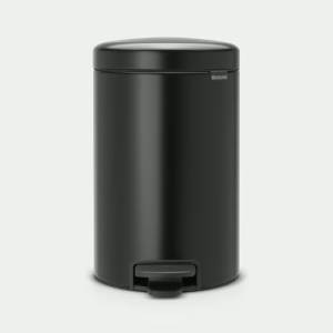 Brabantia Pedal Bin newIcon 12L Plastic Inner Bucket Matt Black