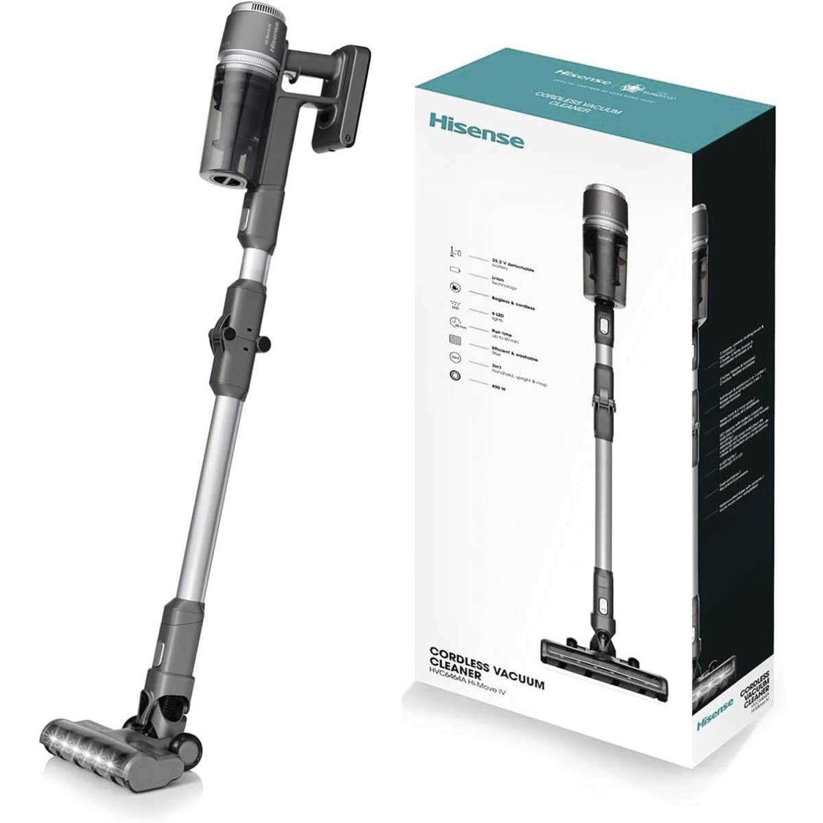 Hisense Stick Vacuum Cleaner 3 In 1 400w