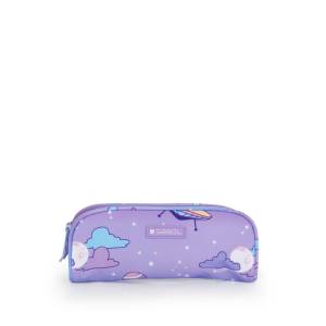 Gabol School Pencil Case 2 Parts Cosmos 22x8x6cm#237431/2026 Light Purple.