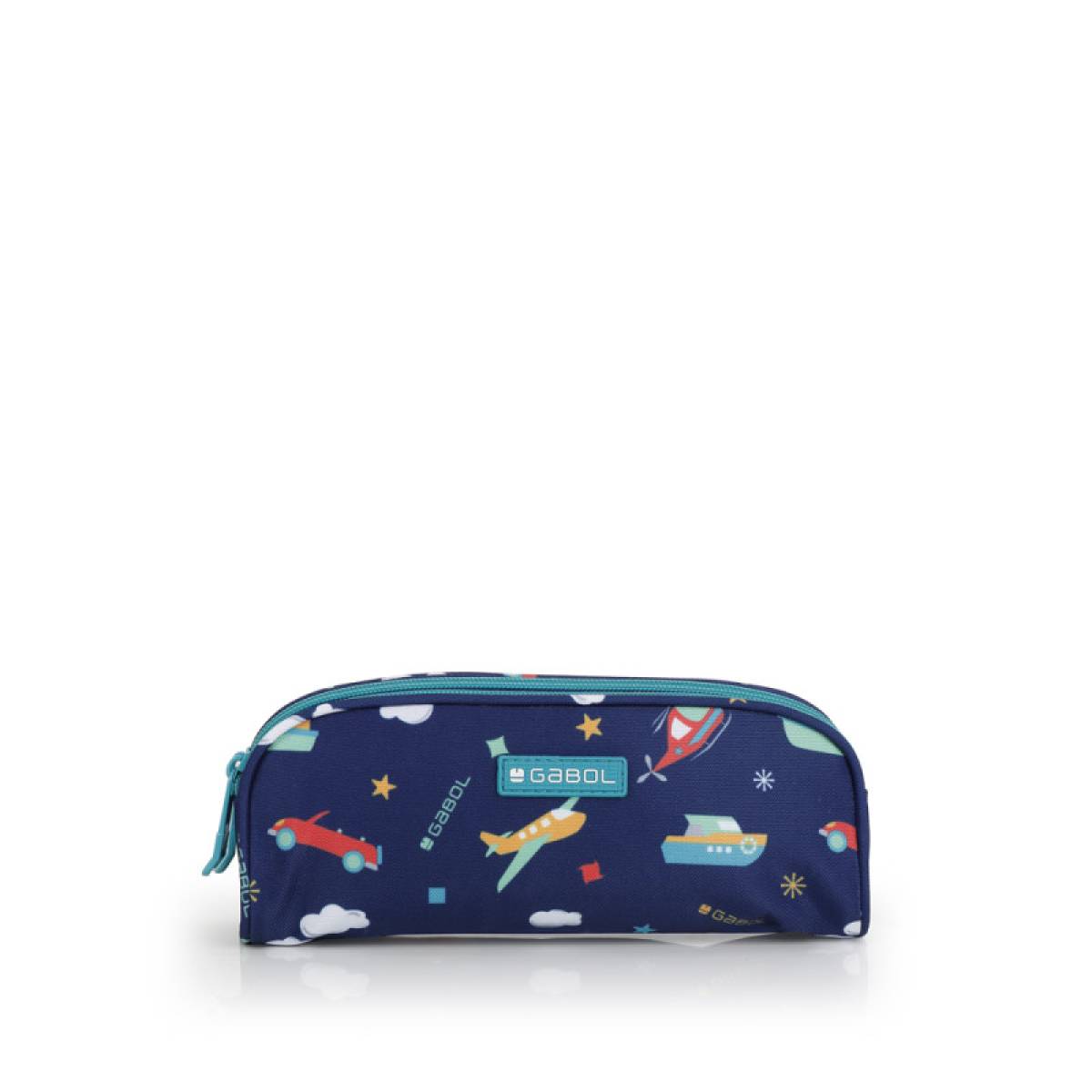 Gabol School Pencil Case 2 Parts Speedy 22x8x6cm#238231/2026 Navy Blue