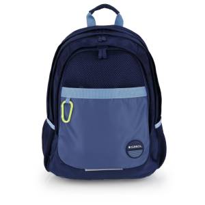 Gabol School Backpack 3 Parts Whisper 32x44x18cm #238140-046 Navy Blue