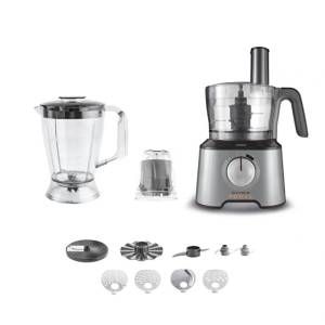 Karaca mastermaid Power Multifunctional 10in1 Food Processor 2000w, Galaxy Grey, Kar-8697918880828