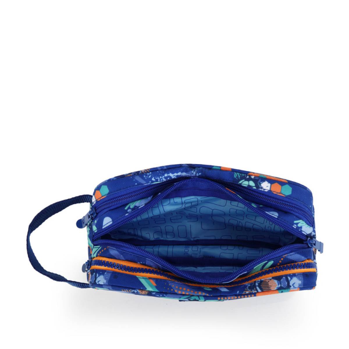 Gabol School Pencil Case 3 Parts Crew 22x9x9cm#238411/2026 Blue.