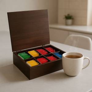 Wooden Tea Box Wenge