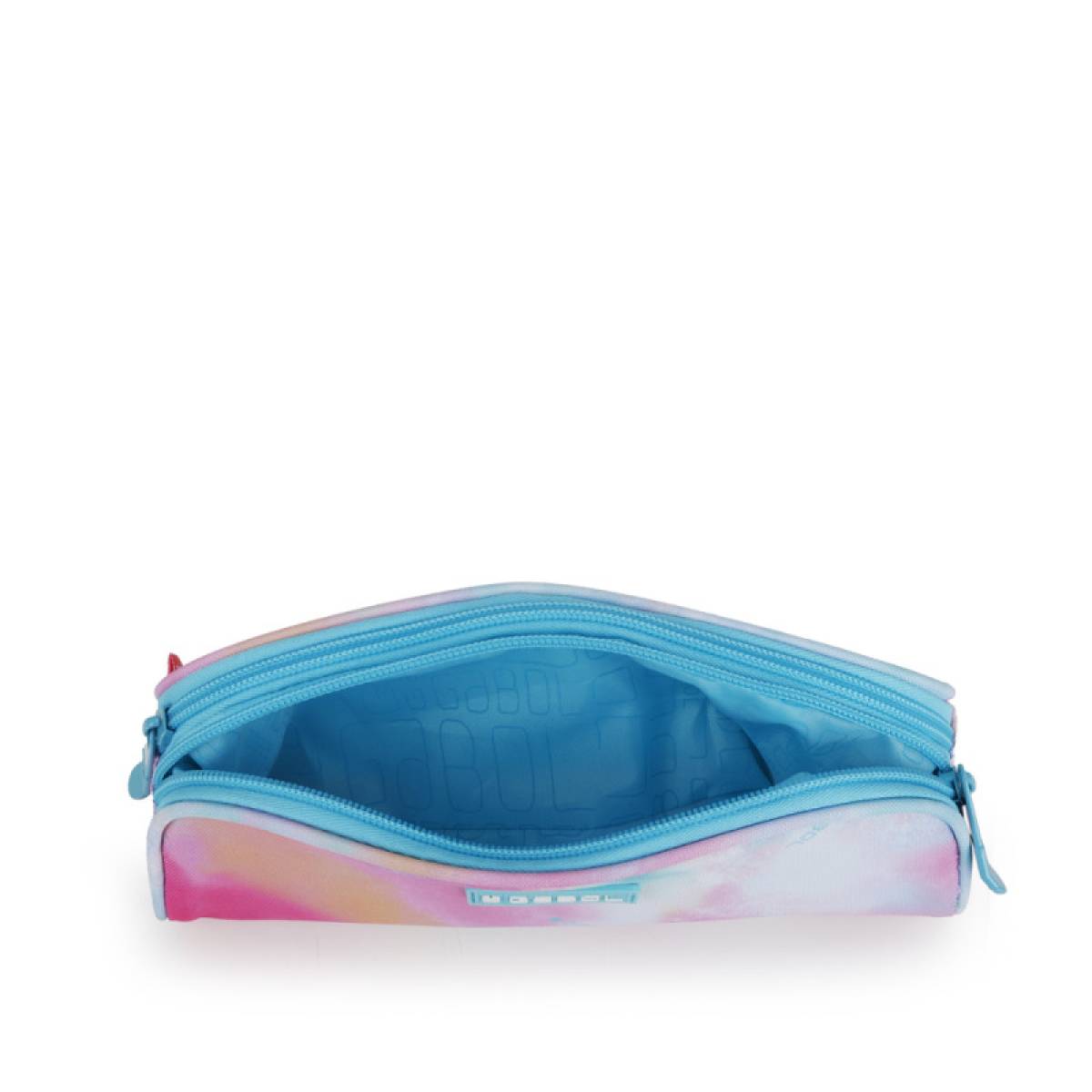 Gabol School Pencil Case 2 Parts Mystic 22x8x6cm#237931/2026 Sky Blue.