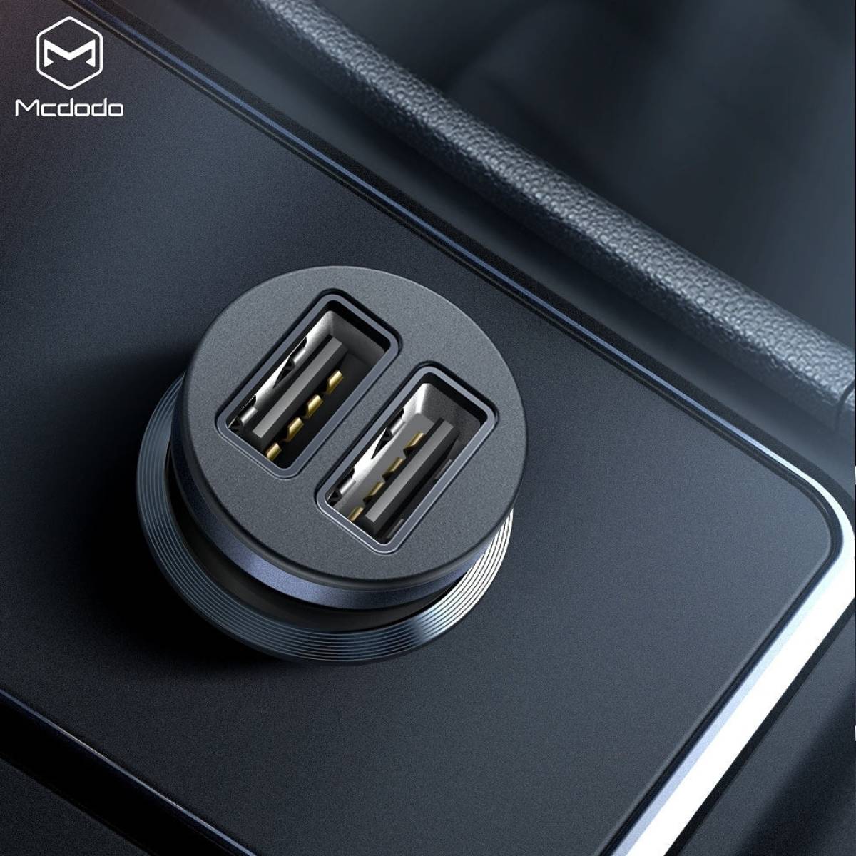Mcdodo mini Car Charger Dual USB Ports