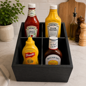 Wooden Bottles Display Wenge