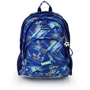Gabol School Backpack 3 Parts Crew 32x44x18cm#238440/2026 Blue.