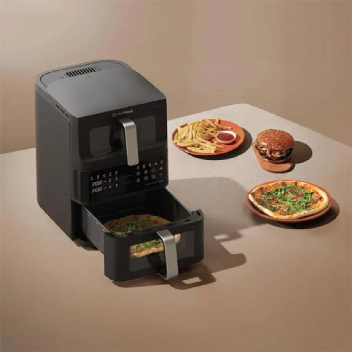 Nutricook Air Fryer�duo Stack 2400w - 10l, Nck-afds240