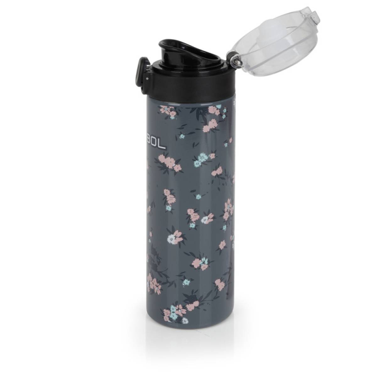 Gabol School Stainless Steel Bottle Secret 6.5x22.5x6.5cm 600ml#238052/2026 Grey.