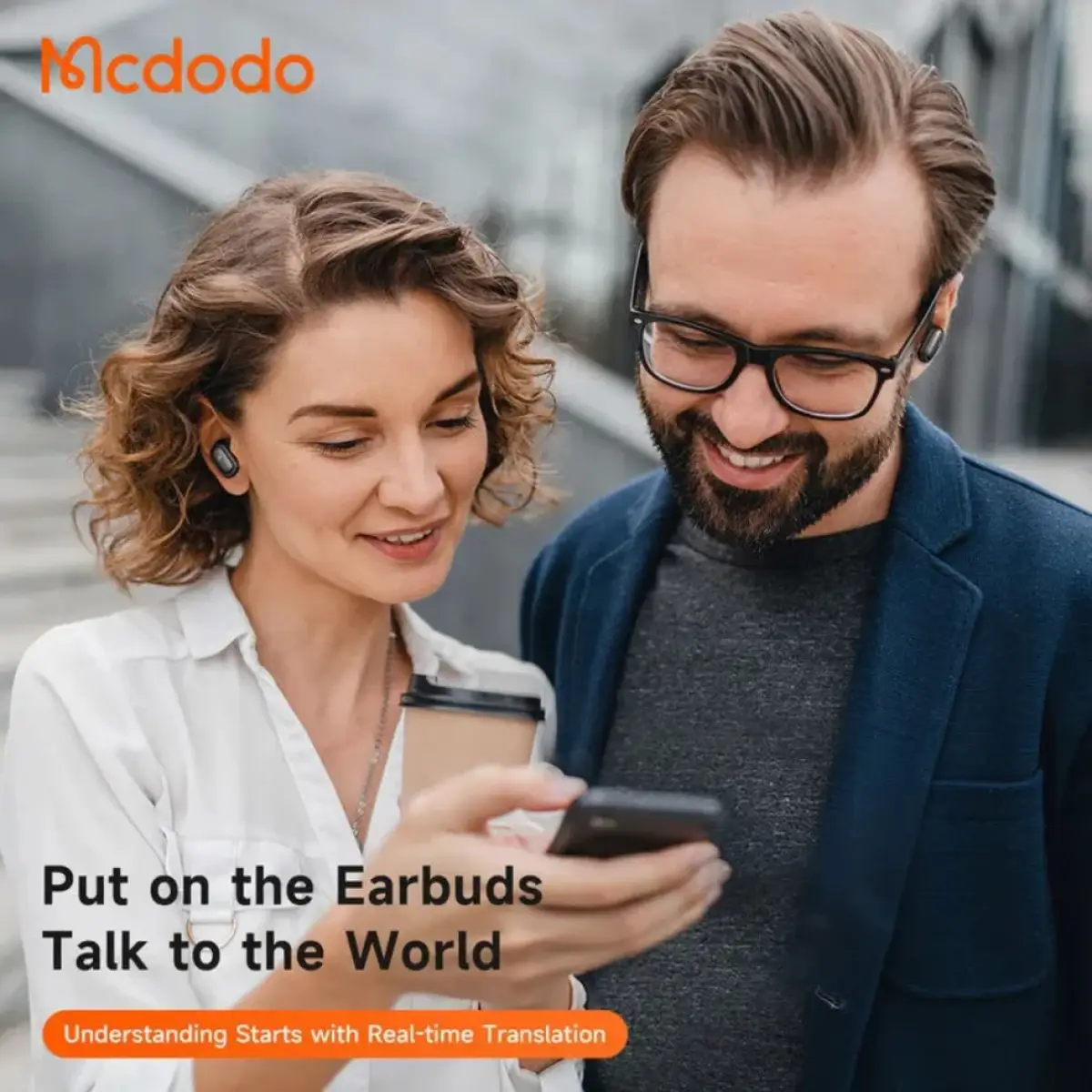 Mcdodo ANC & ENC AI Translator Earbuds HP-822