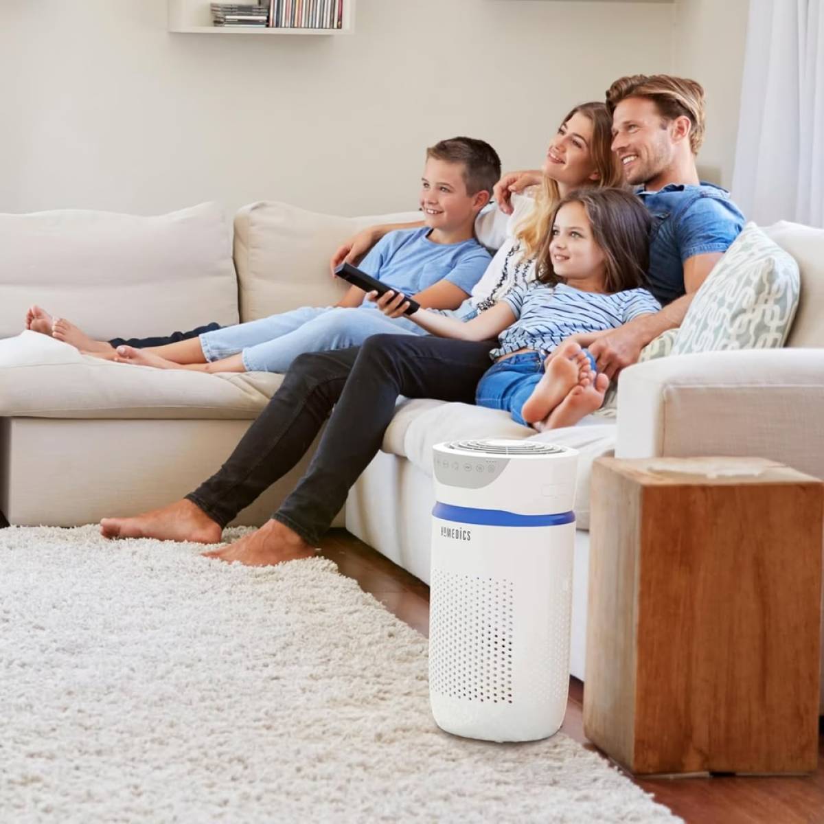Homedics Small Tower Air Purifier