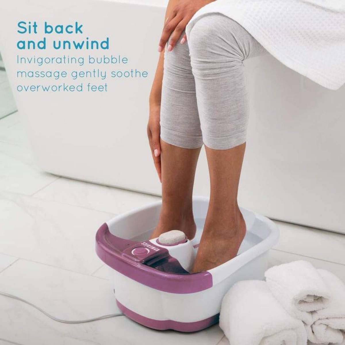 Homedics Bubblemate Footspa