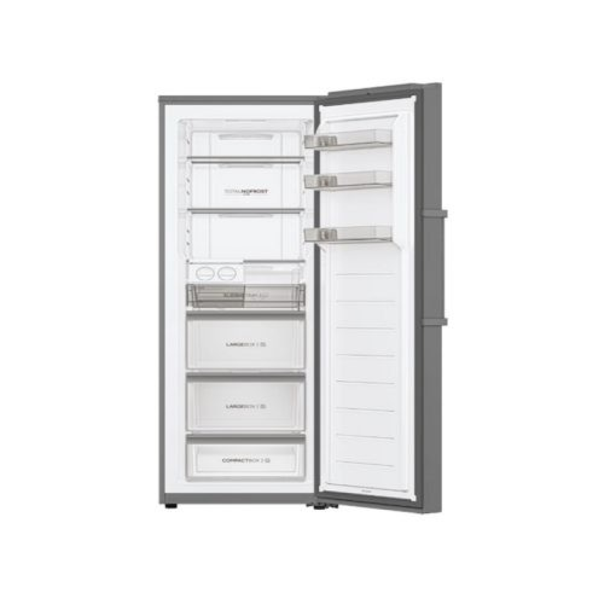 Haier H4F306SDH1 No Frost Air Cooling Convertible Refrigerator-Freezer – Silver, Twin Inverter, Ice Maker