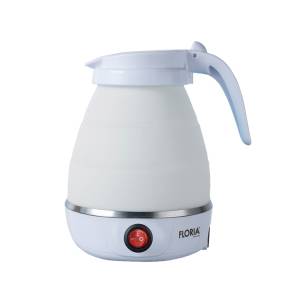 Zilan Portable Folding Kettle 600w - Capacity 600ml, Food-grade Silicone, Zln4116